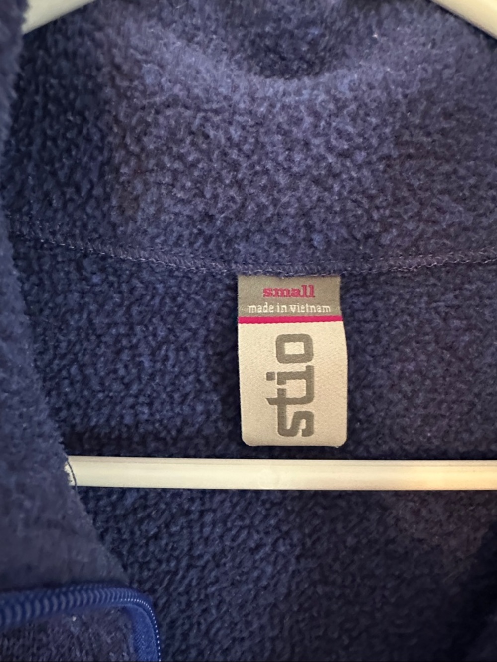 Stio Navy Blue Full-Zip Women's Fleece Jacket - Picture 2 of 4